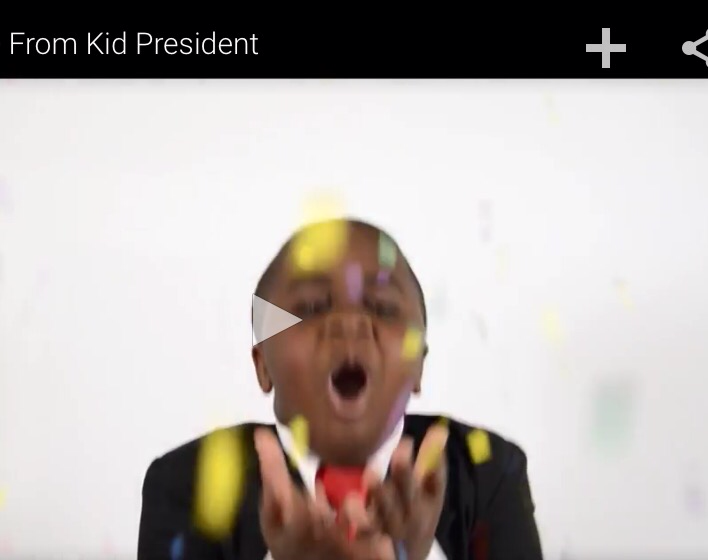 Kid President screengrab